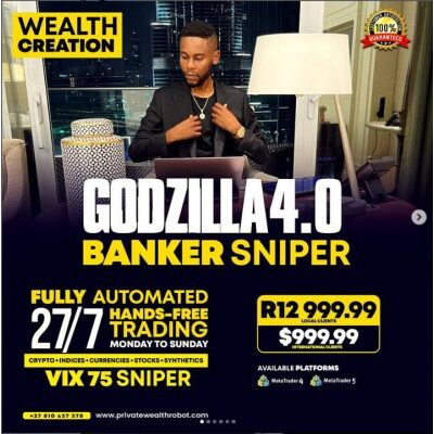 GODZILLA 4.0 BANKER (SNIPER) MT5 EA