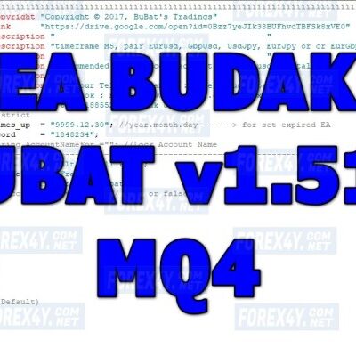 EA Budak Ubat v1.51 (Source Code MQ4)
